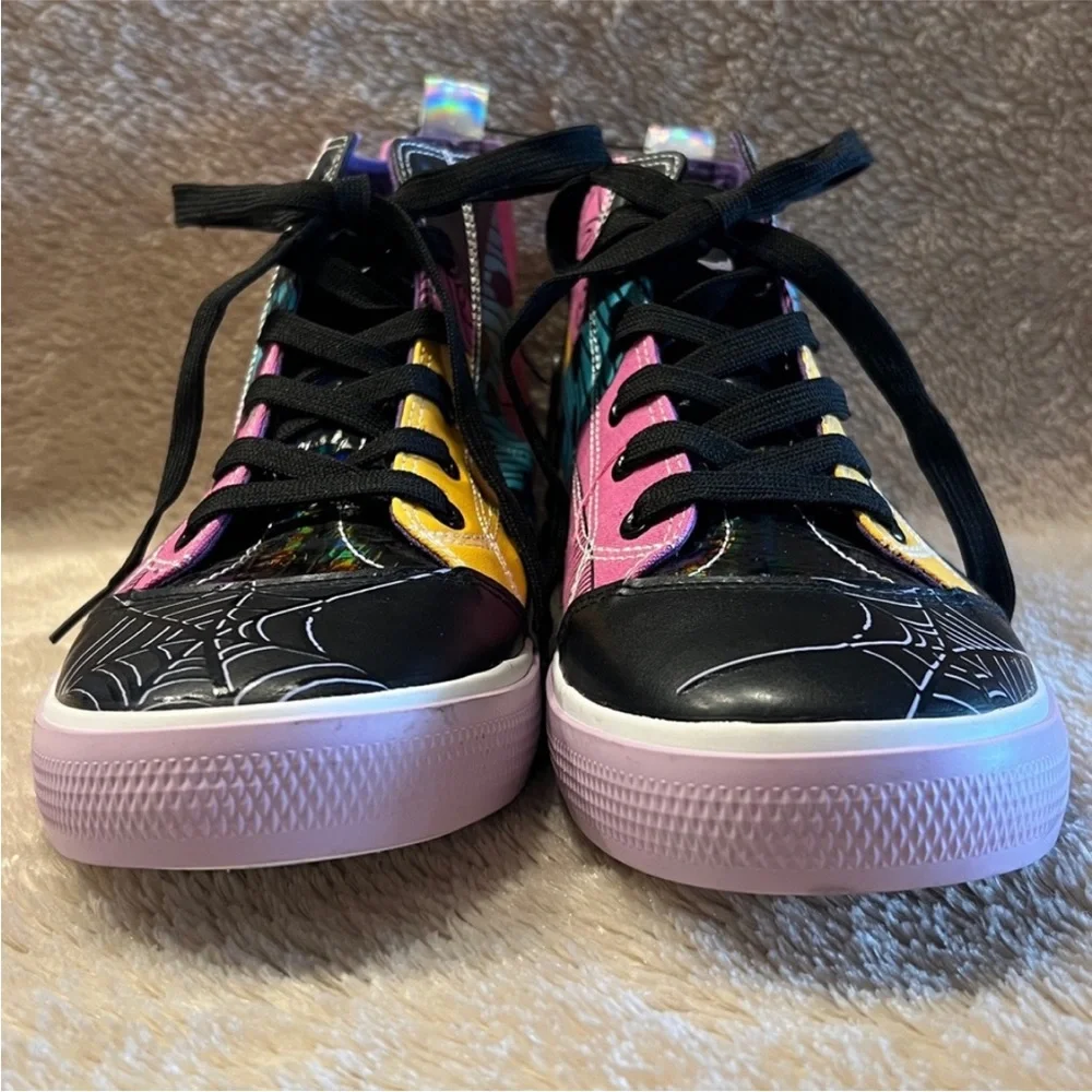 DISNEY Women's Disney Nightmare
Before Christmas High Top Lace Up Sneaker - Picture 2 of 12
